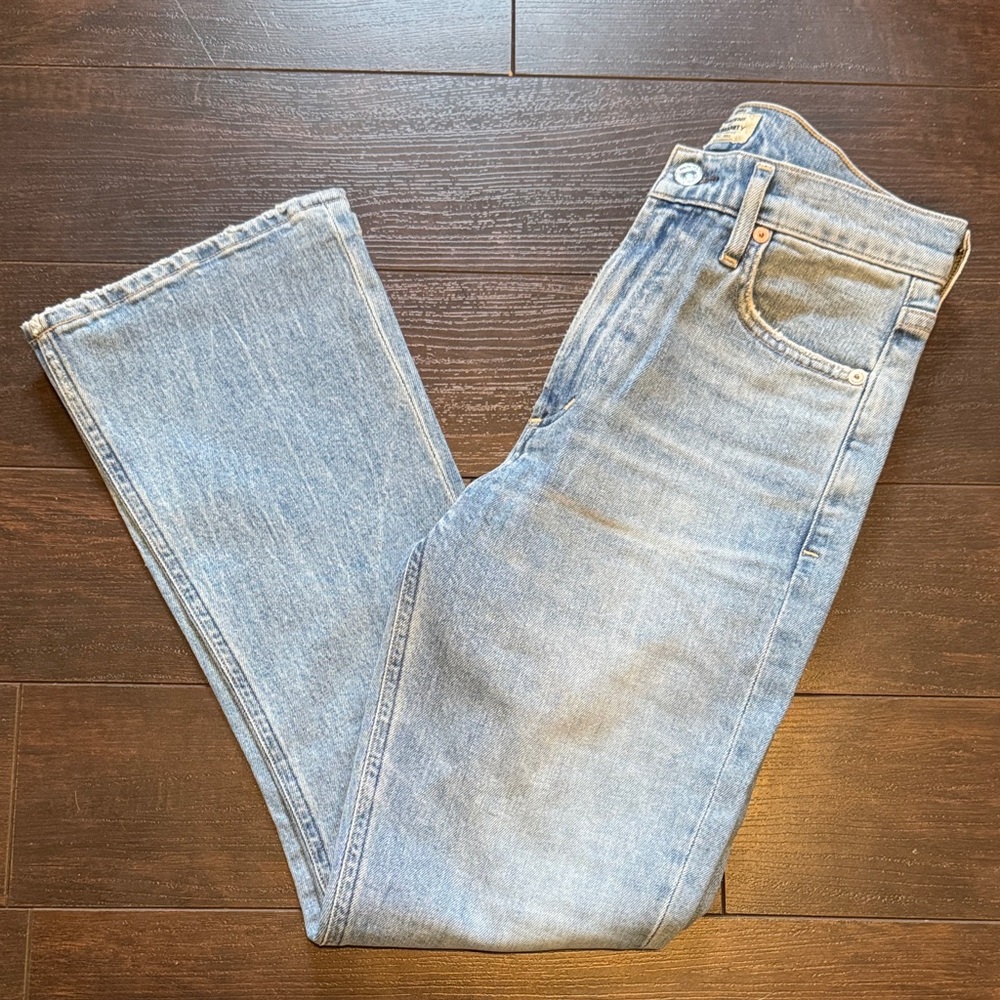 Citizens Of Humanity Demy Cropped Flare Jeans